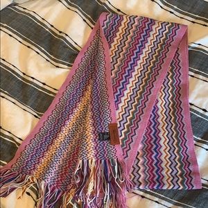 Missoni wool blend long scarf